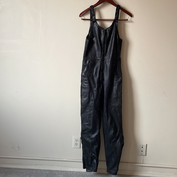 Vintage Harley Davidson Leather motorcycle Suit - size xs (9) - Picture 8 of 12